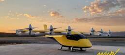 Viersitziges eVTOL-Lufttaxi